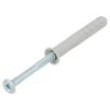 Plastic anchor 6x40 N with screw 50pcs 6mm