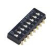 Přepínač: DIP-SWITCH Počet sekcí: 8 OFF-ON -0,025A/24VDC pol: 2