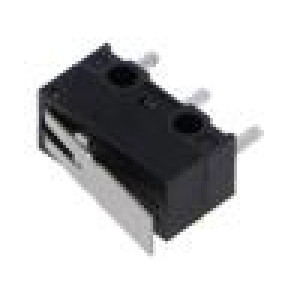 Mikrospínač SNAP ACTION SPDT 0,1A/125VAC 0,1A/30VDC -25÷85°C