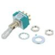 Přepínač páčkový pol: 2 DPDT ON-ON 3A/250VAC 4A/28VDC UL94V-0