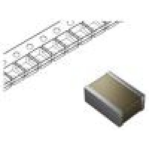 Kondenzátor keramický MLCC 100nF 630VDC C0G ±5% SMD 1825