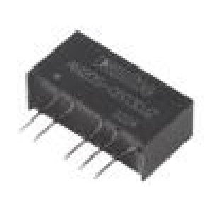 AM2DS-0503DJZ Měnič: DC/DC 2W Uvst: 4,5÷5,5V Uvýst: 3,3VDC Uvýst2: -3,3VDC