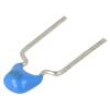 Kondenzátor keramický MLCC 1uF 50VDC X5R ±10% THT 5mm