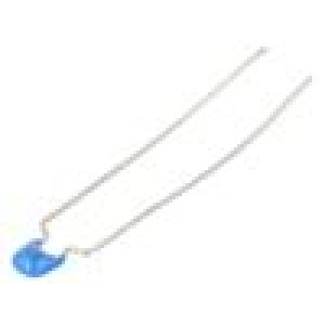 Kondenzátor keramický MLCC 100nF 50VDC X7R ±10% THT 5mm