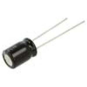 Kondenzátor: elektrolytický low ESR THT 82uF 63VDC Ø8x11,5mm