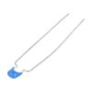 Kondenzátor keramický MLCC 1uF 25VDC X7R ±10% THT 5mm