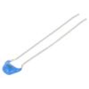 Kondenzátor keramický MLCC 2,2uF 50VDC X7R ±10% THT 2,5mm