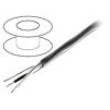Vodič 1x2x20AWG lanko Cu fólie Al-PET LSZH chromová 305m