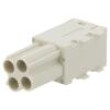 Konektor: HDC modul zásuvka Han-Modular® Domino PIN: 4