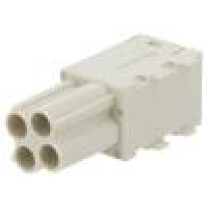 Konektor: HDC modul zásuvka Han-Modular® Domino PIN: 4