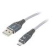 Kabel USB 2.0 USB A vidlice,USB B micro vidlice zlacený 2m