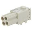 Konektor: HDC modul zásuvka Han-Modular® Domino PIN: 4