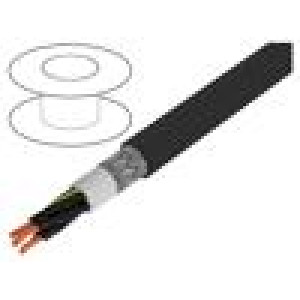 Vodič BiT 1000 CY FR 4G1mm2 PVC černá 0,6/1kV