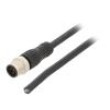 Kabel: pro snímače/automatizaci M12 PIN: 5 přímý 6m zástrčka