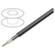 Vodič: koaxiální XzWDXpekw drát Cu polyetylén černá 7,6mm
