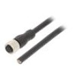 Připojovací kabel M12 PIN: 8 přímý 6m zástrčka max.80°C PVC