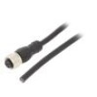 Kabel: pro snímače/automatizaci M12 PIN: 5 přímý 6m zástrčka