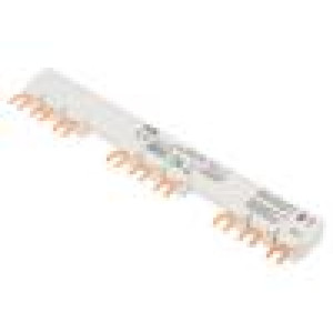 Propojovací lišta 10mm2 Póly: 3 690VAC 250VDC 6kV Ijmen: 65A