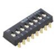 Přepínač: DIP-SWITCH pol: 2 SPST 0,1A/24VDC Podsv: není SMT