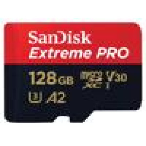 Paměťová karta Extreme Pro,Specifikace A2 microSDXC 128GB