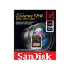 Paměťová karta Extreme Pro SDXC 128GB R: 200MB/s W: 90MB/s