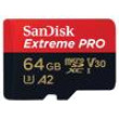 Paměťová karta Extreme Pro,Specifikace A2 microSDXC 64GB