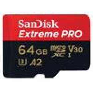 Paměťová karta Extreme Pro,Specifikace A2 microSDXC 64GB