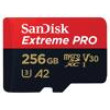 Paměťová karta Extreme Pro,Specifikace A2 microSDXC 256GB