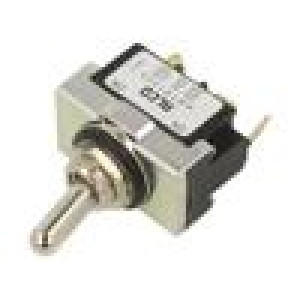 Přepínač páčkový pol: 2 SPDT ON-ON 20A/250VAC 20A/30VDC 10mΩ