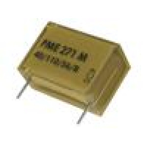 Kondenzátor: papírový X2 100nF 275VAC Rozteč: 20,3mm ±20% THT