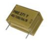 Kondenzátor: papírový Y2 2,2nF 300VAC Rozteč: 10,2mm ±20% THT