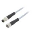 Kabel: pro snímače/automatizaci M8 PIN: 3 přímý 2,5m zástrčka