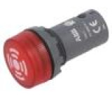 Světelně-optický signalizátor 22mm CB1 Ø22,3mm 110÷130VDC
