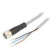 Kabel: pro snímače/automatizaci M8 PIN: 3 přímý 10m zástrčka