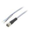 Kabel: pro snímače/automatizaci M8 PIN: 3 přímý 2,5m zástrčka