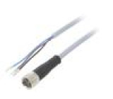 Kabel: pro snímače/automatizaci M8 PIN: 3 přímý 2,5m zástrčka