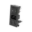 Konektor: napájecí AC zásuvka vidlice 10A 250VAC -40÷70°C