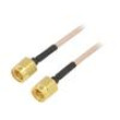 Kabel 50Ω 0,61m SMA vidlice,z obou stran tienený -65÷150°C