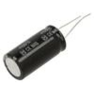 Kondenzátor: elektrolytický THT 22000uF 6,3VDC Ø18x35,5mm