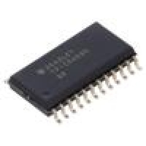 TPIC6A595DWR IC: periferní obvod 8bit,posuvný registr SMD SO24-W -40÷125°C