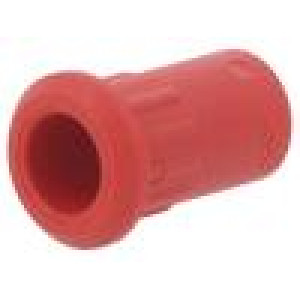 Case 25A 20.5mm red for banana sockets