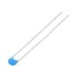 Kondenzátor keramický 22pF 100V C0G ±5% THT 2,5mm