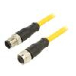 Kabel: pro snímače/automatizaci M12 PIN: 5 10m zástrčka 250VAC