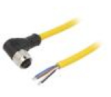 Kabel: pro snímače/automatizaci M12 PIN: 5 úhlový zástrčka