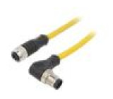 Připojovací kabel M12 PIN: 5 zástrčka 250VAC 4A PVC IP68