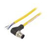 Kabel: pro snímače/automatizaci M12 PIN: 4 úhlový 10m zástrčka
