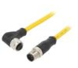 Připojovací kabel M12 PIN: 4 5m zástrčka 250VAC 4A PVC IP68