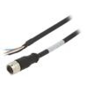 Kabel: pro snímače/automatizaci M12 PIN: 5 přímý 1,5m zástrčka