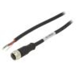 Kabel: pro snímače/automatizaci M12 PIN: 8 přímý 2m zástrčka