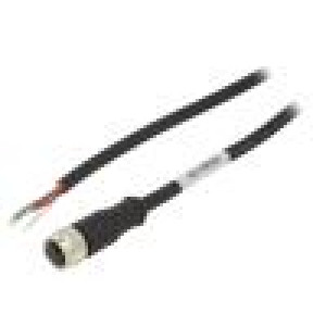 Kabel: pro snímače/automatizaci M12 PIN: 8 přímý 2m zástrčka